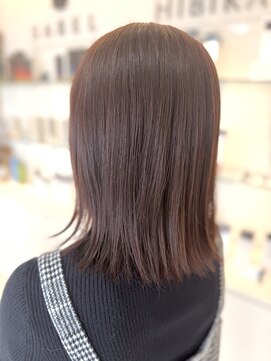 ヒビカ(HIBIKA) ナチュラル艶ストレート×上品ショコラブラウン