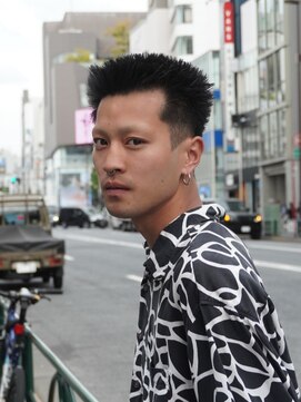 ガズル ハラジュク(GUZZLE HARAJUKU) 令和の角刈り!スパイキーボックスショート 原宿
