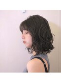 ミディアムパーマ
