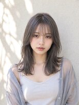 ゼゼ 高知店(zeze)&nbsp;オリーブベージュ/ワンホンレイヤー/ハッシュカット/ヨシンモリ