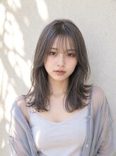 ゼゼ 高知店(zeze)&nbsp;オリーブベージュ/ワンホンレイヤー/ハッシュカット/ヨシンモリ