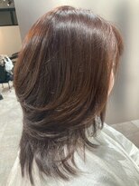 ヌーヌー 鶴ケ峰(nuu nuu)&nbsp;夏オススメ！後頭部が綺麗に見える流れるレイヤーカット
