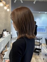 ルーク バイ ヘアーポケット(Luke by hair pocket)&nbsp;くびれボブとアッシュベージュ【松井】