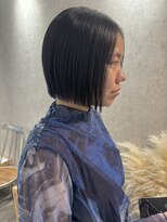 ボンドバイテトテ 三宮元町(BONDbytetote)&nbsp;【BOND平山】ボブストレート/ナチュラルショート/黒髪