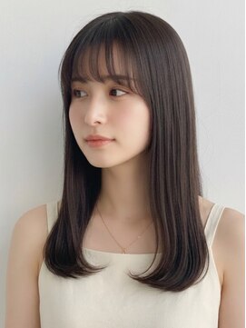 メゾンe.m.a(MAISON e.m.a) グレージュカラー透明感ニュアンスカラー髪質改善夏カラー