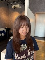 ノーヴァ バイ ボナ 前橋店(nova by bona)&nbsp;髪質改善レイヤーカットで作る大人ロングヘア