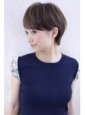 横からのシルエットが素敵なショート【FORTE 銀座】