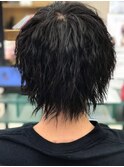 【中城担当】黒髪×スパイラルパーマ