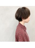 #ふわっと前上がりマッシュ