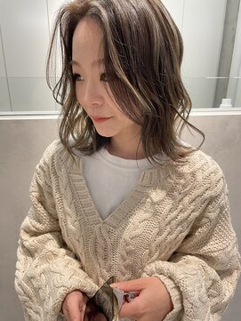 ルラブランシェ(Rula branche) セミディ × ハイライトカラー