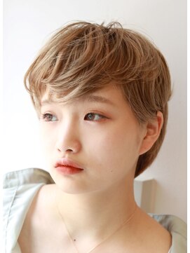 キャリ(CALI) ヌーディーボブ CALI・田町・三田・美容室・CHIAKI