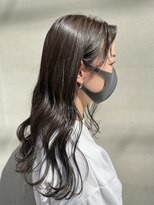 ヘアー アイス ルーチェ(HAIR ICI LUCE) ハイライト グレージュカラー アッシュカラー 担当中西