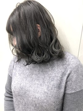 セシルヘアー(CECIL hair) CECIL下北沢　グレーヘア×韓国人風カラー