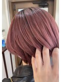 ピンクラベンダーカラー。