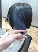 ボブ×インナーネイビー
