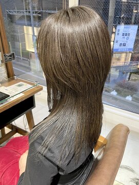 バブ バイネオリーブ(Bab by neolive) 大人ウルフレイヤー☆アッシュベージュ