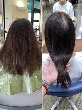 スパ ヘアーデザイン(SPA hair design) つやつや髪質改善カラー