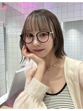 ロンドルーチェ 心斎橋(Lond luce) 大人ガーリー×似合わせカット【髪質改善／縮毛矯正】