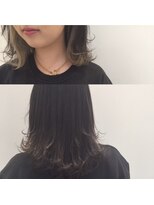 ロロ(LoLo.)&nbsp;外ハネボブのインナーカラー☆