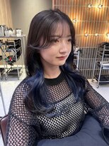 コルプラス(col +plus)&nbsp;インナーカラーくびれ巻き☆