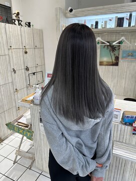 インパークス 西新井店(INPARKS) セミロングダークグレー