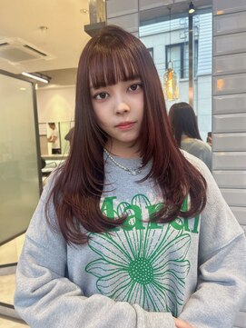 リリー(Lilley) 【lilley 稲永麻衣】レイヤーカット+天神韓国ヘア