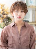くせ毛風ゆるふわマッシュフレンチカジュアルa戸頭20代30代40代