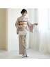 卒業式・入学式に参列される方　ヘアセット+訪問着着付け　￥12,650