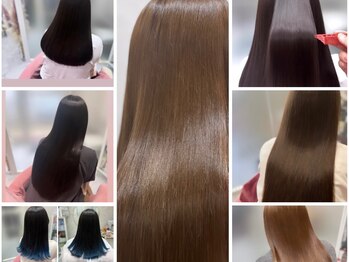メグミ(MEGUMI)の写真/【ヘアケアに特化したサロン】有名な商材を多数ご用意◎一人ひとりの髪質を見極めダメージレスな仕上がりに