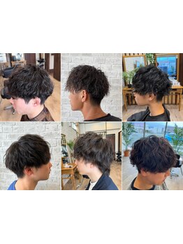 オシャレなメンズにはパーマがお勧め！再現性の高さと、モチの良いパーマでカッコいいスタイルを♪