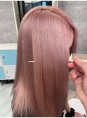 ミルクティーベージュダブルカラーインナーカラーケアブリーチ