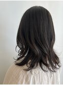 ミックス巻きヘアー