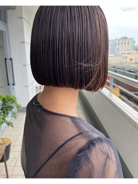 ヌル ヘア デザイン(nullus hair desigh) 大人ボブ/大人ショート/ニュアンスボブ/顎ラインボブ