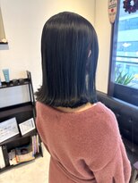 レオ(LEO)&nbsp;ぱっつん　ブルーカラー