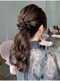 髪質改善トリートメント/黒髪/小顔/ヘアセット結婚式ヘア札幌