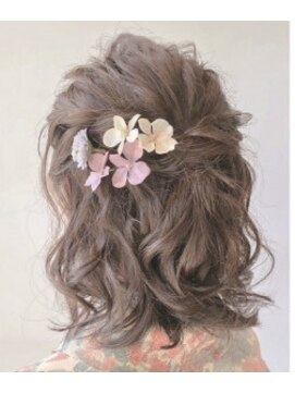 バサラ 銀座三丁目店(VASARA) ゆるふわアップ♪着物ヘア./浴衣ヘア/卒業式ヘア/成人式ヘア