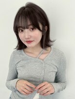 ユーフォリア 青山(Euphoria)&nbsp;大人可愛い＊艶髪ネイビーアッシュ