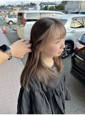 イヤリングカラー フェイスフレーミングカラー 東海大前