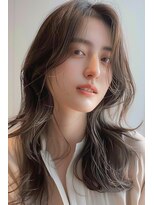 ラナ 新宿(lana)&nbsp;くびれヘア/ミディアム/レイヤーカット【lana hair 新宿】