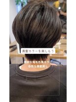 ヒライス 千歳船橋(Hiraeth)&nbsp;プレミアムカラーエステで叶える、透明感のあるナチュラルな暗髪