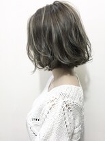 ロキ 仙台(loki)&nbsp;仙台/髪質改善/ミルクティーアッシュ!ウェーブミディアムb