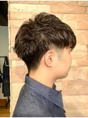 メンズパーマ/メンズ/メンズショート/バーバースタイル//