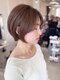 シュシュ(chouchou)の写真/《似合わせカットで小顔効果も◎》一人ひとりの骨格、髪質に合わせ一番似合うスタイルをご提案いたします★