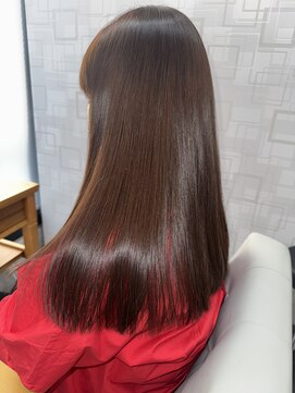 エース 朝霞店(Ace) 【大人綺麗で上品に】髪質改善×艶髪×白髪ぼかし/30代~50代/
