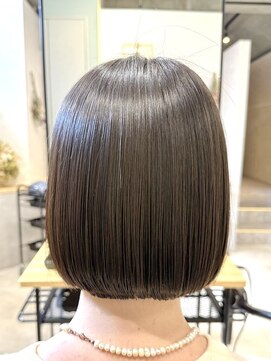 タルテヘア 日吉(talute hair) ナチュラル王道ボブ　20代/30代/40代/50代