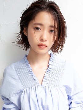 オーバーヘアー 南草津店(over hair) ナチュラルボブスタイル