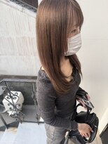 ヘアスタジオ アルス 御池店(hair Studio A.R.S)&nbsp;ヘーゼルベージュ×レイヤーカット