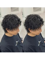 ブライト(BRIGHT) ツイストスパイラルパーマセンターパートウルフ