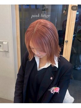 モアムー(Moremuu) ピンクベージュ