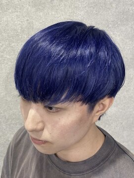 王道マッシュ×ブルーカラー